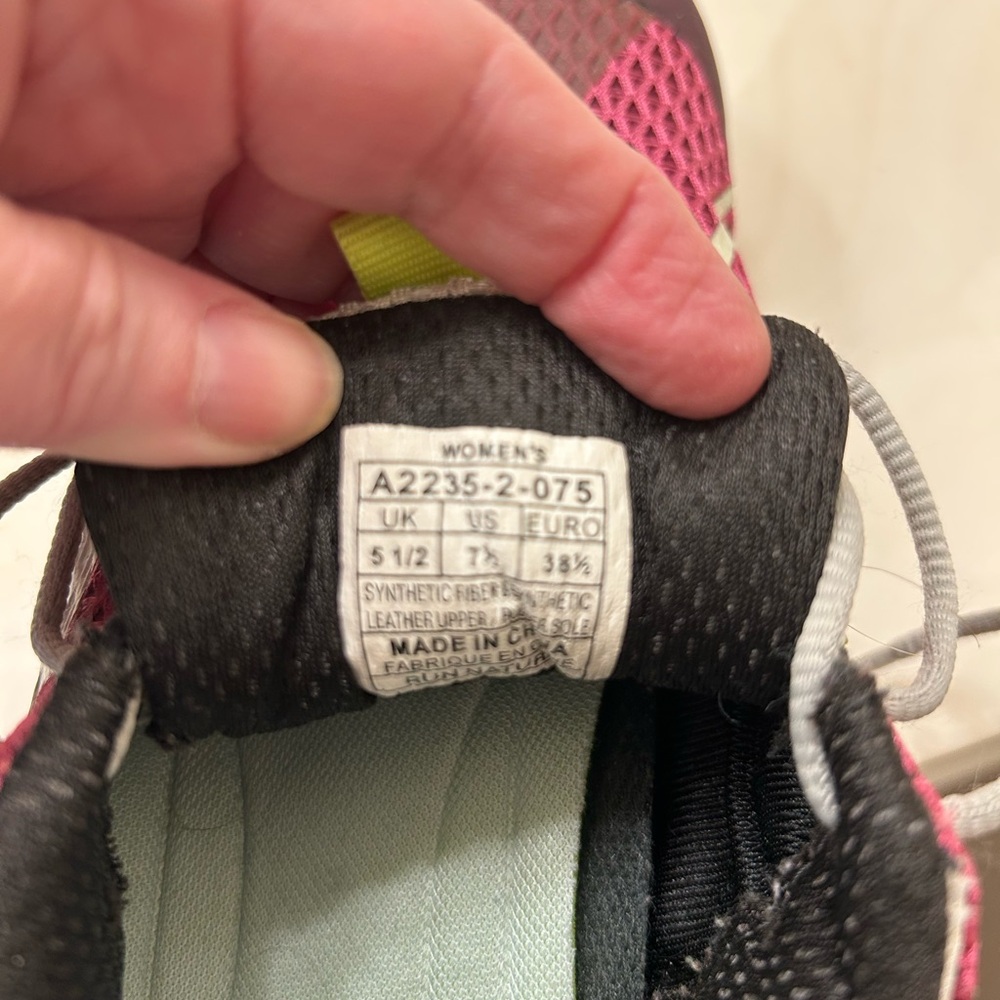 Altra Women's Pink and Lime Athletic Shoes - Picture 3 of 4